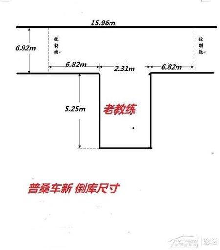 大客车倒库场地标准尺寸是多少？