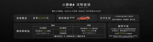 小鹏g6预售权益划算吗？