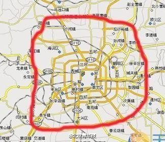 外地牌照在北京六环外限单双号吗？