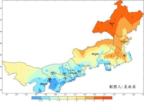 内蒙古九月份平均气温？