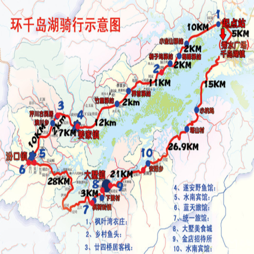 千岛湖环湖自驾请问千岛湖的环湖公路全程多少公里？