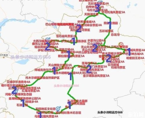 江苏常州自驾新疆，40天什么路线最好？